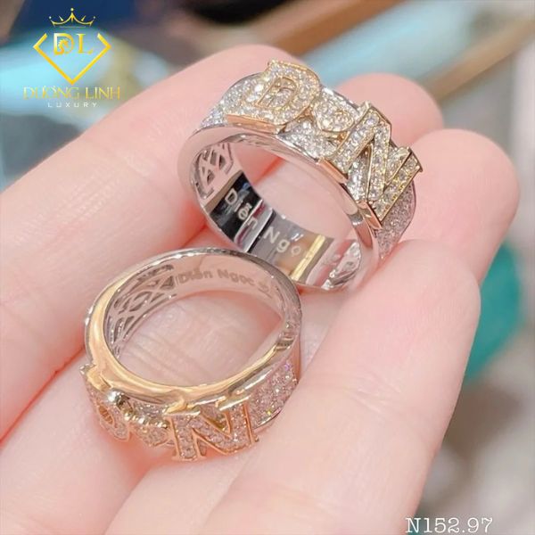 Nhẫn Chữ Kim Cương – N152.96